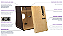 CAJON FSA STANDARD ELETROACUSTICO FS2503 MOGNO - Imagem 3