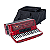 ACORDEON TODESCHINI 120 BAIXOS 41 TECLAS E VERMELHO COM BAG YW827 - Imagem 5