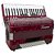 Acordeon 120 Baixos 41 Teclas Ta 12009 Vermelho Thommasi - Imagem 2