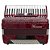 Acordeon 120 Baixos 41 Teclas Ta 12009 Vermelho Thommasi - Imagem 3