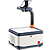 RETROPROJETOR GRAFOTEC 300 NOVO NA EMBALAGEM RARIDADE - Imagem 4