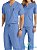 KIT 02 PIJAMA CIRÚRGICO HOSPITALAR BORDADO NOME ESPECIALIZAÇÃO - Imagem 2