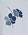 KIT 4 BODY MANGA LONGA FLORAL EM AZUL - Imagem 4