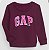 Moletom GAP Logo Metalizado / Vinho - Imagem 1
