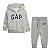 Conjunto Gap Menino Agasalho e Calça Cinza - Imagem 1