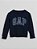 Moletom GAP Logo  Azul Marinho - Imagem 1