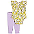 Trio floral nova / amarelo / lilás coleção - Imagem 3