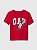 CAMISETA MANGA CURTA GAP - URSO POLAR VERMELHO - MENINO - Imagem 1