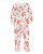Macacão Infantil Menina  Algodão Floral - Imagem 1