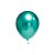 Balão cromado verde número  9 com 25 unidades - ArtLatex - Imagem 1