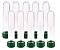 Lembrancinhas Tubo de ensaio tubete grande verde com 10 unidades - Mirandinha - Imagem 1