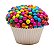 Forma de cupcake forneáveis  N°0A (40x49mm) com 100 unidades - Reiki - Imagem 2