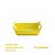 Cesta de Papel Mini Amarelo Poa Pacbox com 10 unidades - Imagem 1
