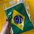 Bandeira do Brasil Tecido Copa do Mundo 21x14cm com 12 unidades - Imagem 2