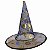 Chapéu de Bruxa Tule Estampas Variadas Halloween 1 Unidade - Imagem 2