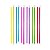 Canudo Longo colorido Strawplast com 100 unidades - Imagem 2