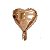 Balão Metálico Cor Rose Gold 5 Pol 12cm 50un - Imagem 1