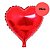 Balão Coração Vermelho 10 pol 25cm BR Festas - Imagem 1