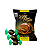 Bala Butter Toffees 53% Cacau Pistache Arcor 500g - Imagem 3