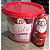 Papai Noel de Chocolate pote 480G com 12 unidades DUKACAU - Imagem 2