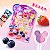 Pirulito Importado Sabor Uva e Morango 40g Disney Tsum Tsum - Imagem 1