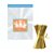 Kit 100 Sacos Celofane Decorado Pásco 11x19,5 + Fecho Dourado para Fechamento - Imagem 1