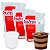 Kit 72 Potes Redondo Com Tampa 350ml com 24 Unidades Prafesta - Imagem 1