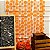 Cortina Decorativa Abóbora Laranja 1x2m - BRFestas - Imagem 2