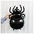 Balão De Halloween Em Formato De Aranha 78x82 cm BR Festas - Imagem 2