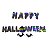 Faixa Decorativa Happy Halloween Holográfica 20 cm BR Festas - Imagem 2