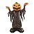 Balão De Halloween Abóbora Assustadora 86x115 cm BR Festas - Imagem 1