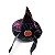 Presilha com Chapéu de Bruxa Halloween Escolha Roxo ou Preto - Imagem 2
