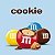 Confeito Chocolate M&M Sabor Cookie  120g Mars - Imagem 3