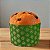 Forma para Panetone 500g 13,4x9,5cm 10 un Verde EcoPack - Imagem 3
