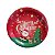 Kit Copo e prato De Papel Papai Noel Merry Christmas 8 un cada - Imagem 2
