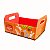 CAIXOTE DE CARTAO QUINTAL DO COELHO LARANJA G 25x19x10 C/1 UN - Imagem 1