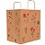Kit 5 Sacolas Kraft Flores do Campo 24x17x26 Ideia - Imagem 1