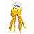 Kit 2 Laço Rococó 10cm Amarelo para Cabelo Ponto das Festas - Imagem 1