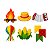 Kit 6 Cartazes Decorativos Festa Junina Ícones Ponto das Festas - Imagem 1