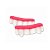 Bala de Gelatina Dentaduras 1kg - Docile - Imagem 2