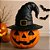 Decoração De Halloween Abóbora Bruxinha - Imagem 2
