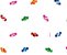 Saco celofane decorado Balinhas com 50 unidades - Packpel - Imagem 1