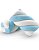 Marshmallow Twist Azul e Branco 250g - Docile - Imagem 3