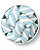 Marshmallow Twist Azul e Branco 250g - Docile - Imagem 2