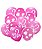 Buquê De Balões Chá De Revelação Rosa com 10 Unidades - Imagem 1
