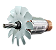 Induzido / Rotor Compatível com Serra Circular 5900 / 5900B #22 (PRODUTO IMPORTADO) - Imagem 2