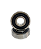 Rolamento 609 2RS C3 - UCR - Kit com 10 unidades (PRODUTO IMPORTADO - PRIMEIRA LINHA) - Imagem 1
