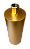 BROCA SERRA COPO DIAMANTADA PARA PERFURATRIZ 132MM X 370MM 1.1/4 DOURADA (PRODUTO IMPORTADO) - Imagem 2