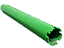 BROCA SERRA COPO DIAMANTADA PARA PERFURATRIZ 56MM X 450MM 1.1/4 VERDE (PRODUTO IMPORTADO) - Imagem 3