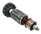 Induzido / Rotor para Politriz 3250 / PPO 9-180 (PRODUTO IMPORTADO) - Imagem 3
